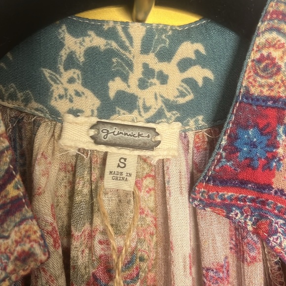 Gimmicks By BKE Patchwork Kimono Duster - Picture 10 of 13